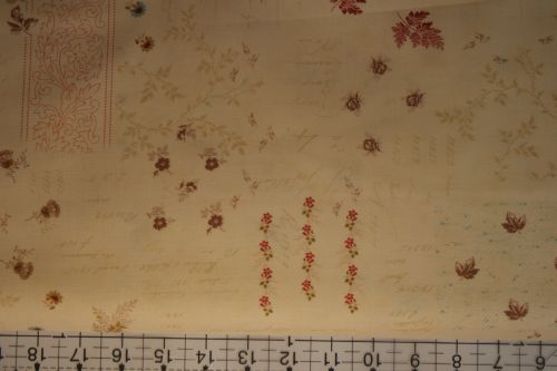 ATELIER MO4405011 FLOWERY BLOCKS ON CREAM